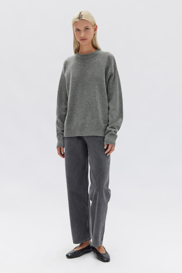 Assembly Label - Iris Knit Grey Marle