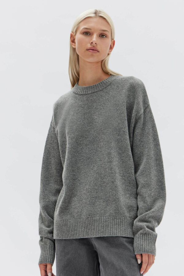 Assembly Label - Iris Knit Grey Marle - Image 3