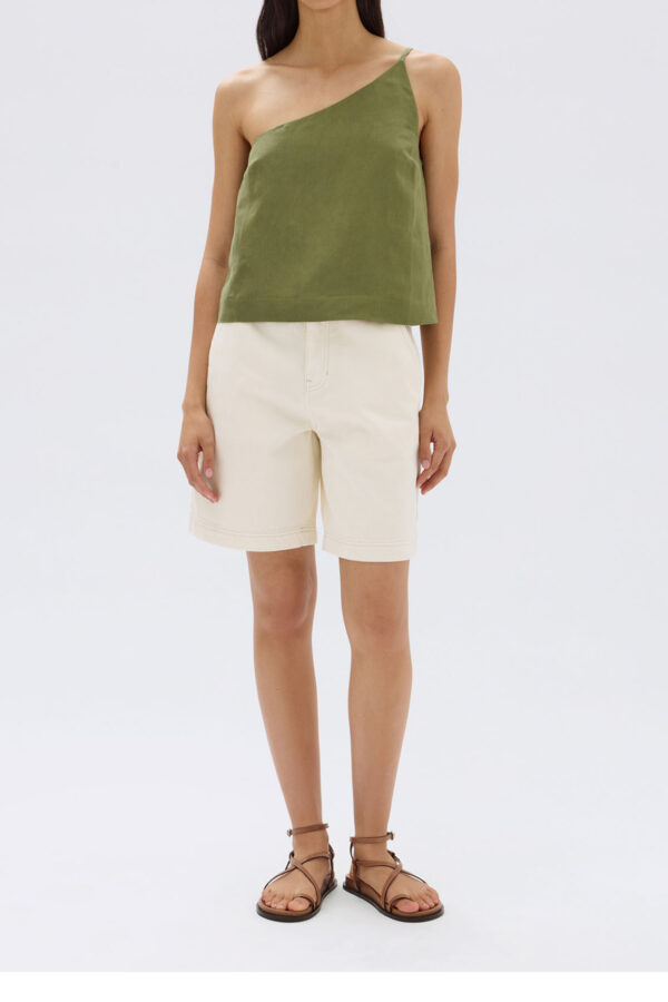 Assembly Label - Farriday Silk Linen Top - Image 4