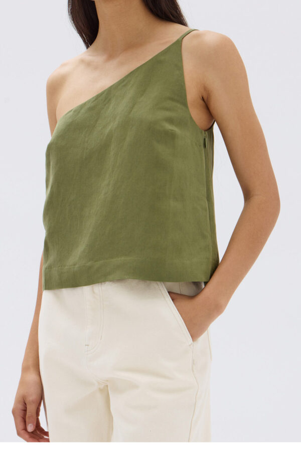 Assembly Label - Farriday Silk Linen Top - Image 3