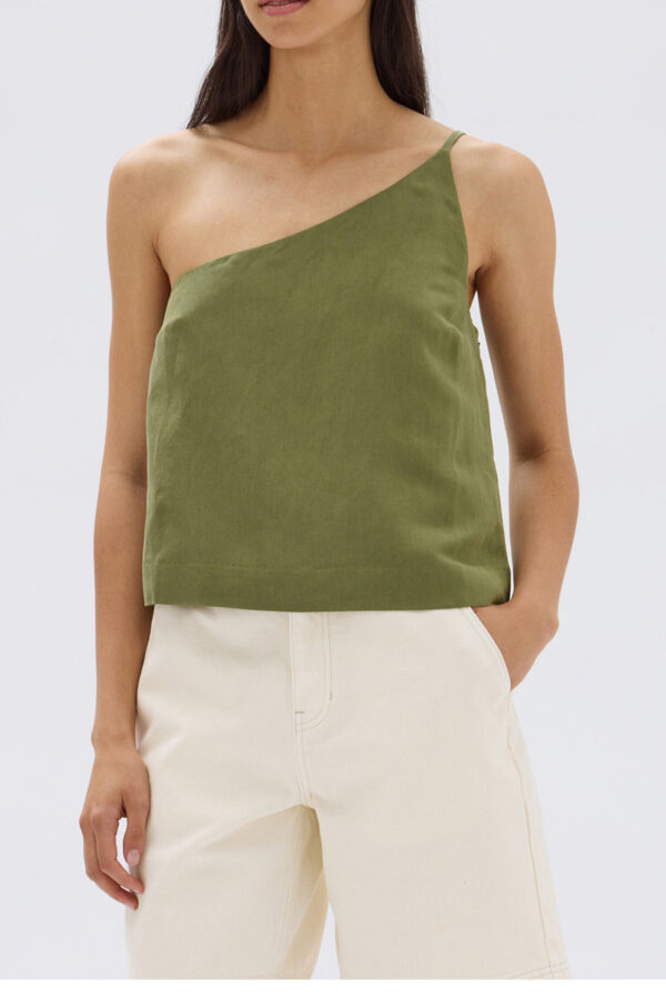 Assembly Label - Farriday Silk Linen Top
