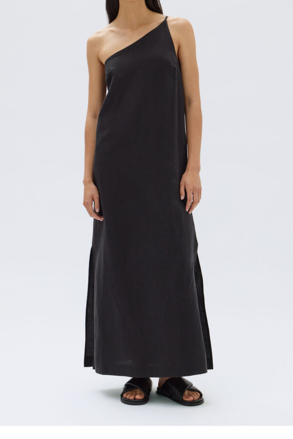 Assembly Label - Farriday Silk Linen Midi Dress - Image 3