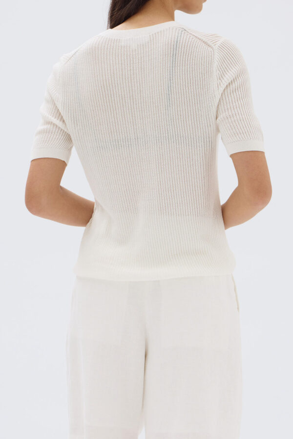 Assembly Label - Belle Short Sleeve Knit Tee - Image 3