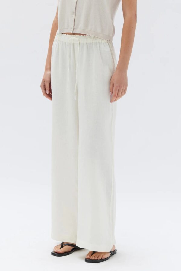 Assembly Label - Amelia Linen Pant - Image 2
