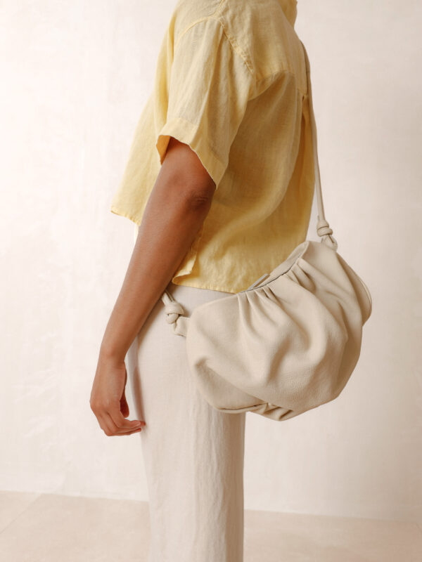 Indi and Cold - Ruched Leather Bag