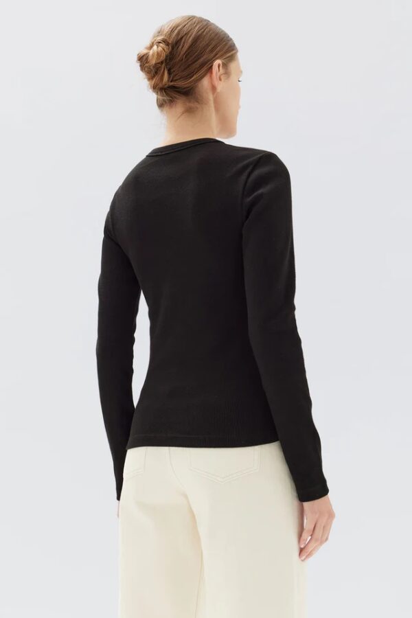 Assembly Label - Miana Organic Long Sleeve Tee - Image 3