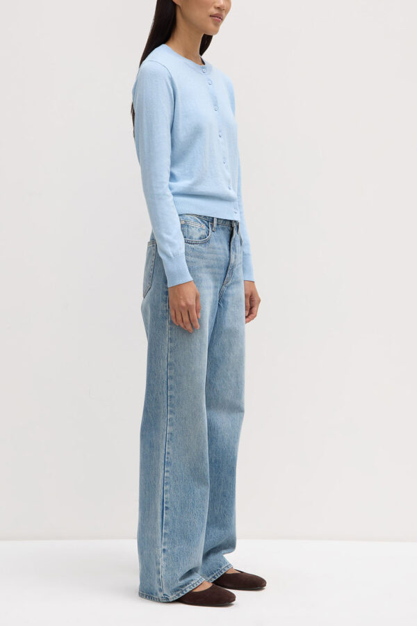 Semra Cotton Cashmere Cardigan - Image 3