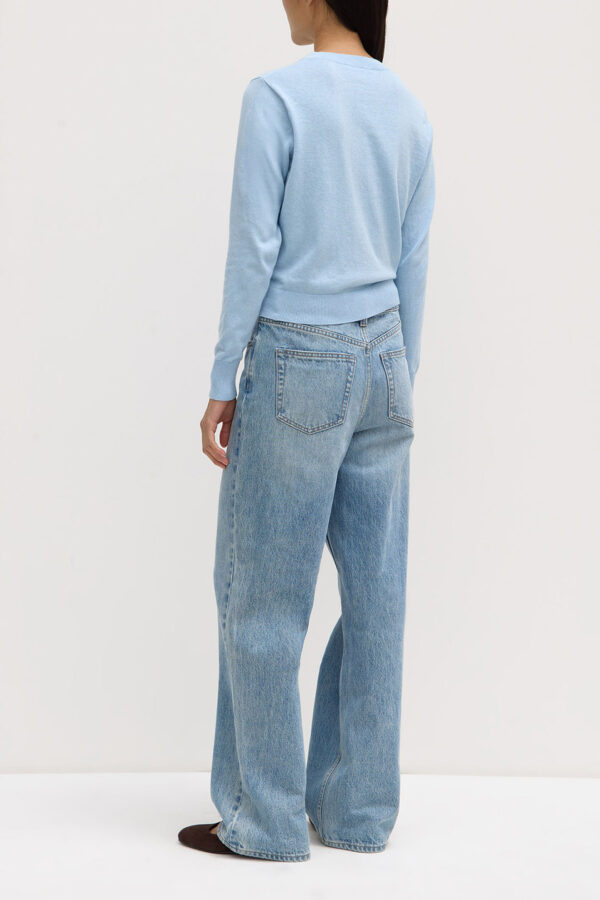 Semra Cotton Cashmere Cardigan - Image 2