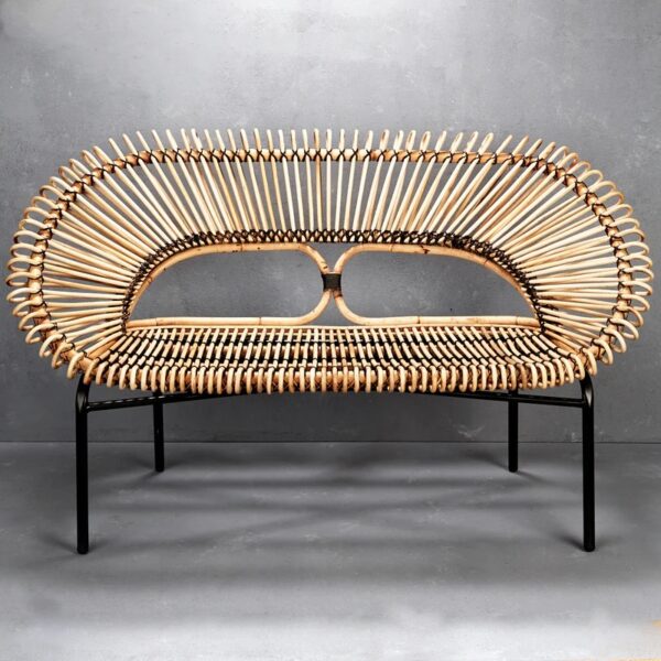 Diia Rattan Loveseat