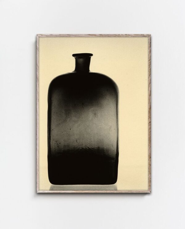 Bottle Framed Print - Oak Frame 50 x 70