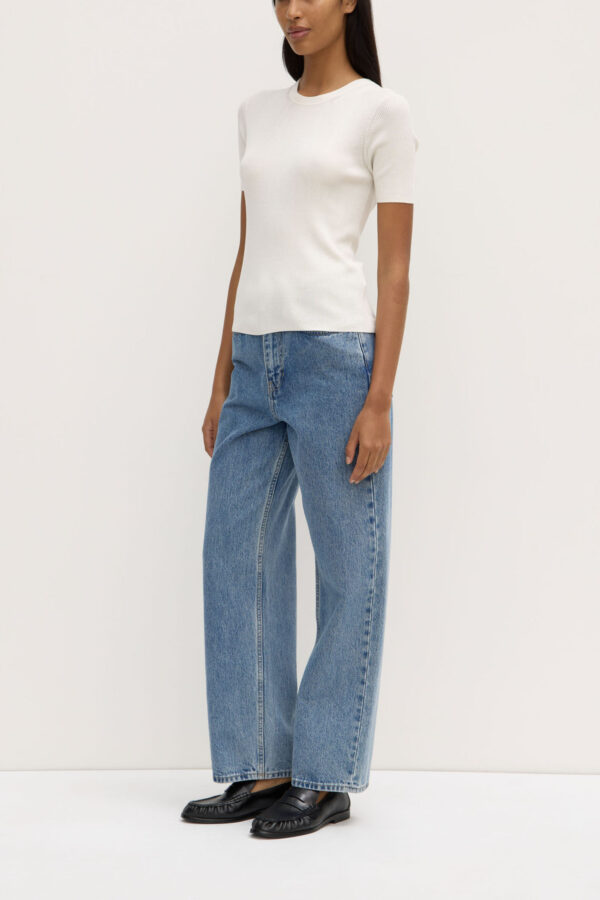 Assembly Label - Amira Knit Short Sleeve Tee - Image 3