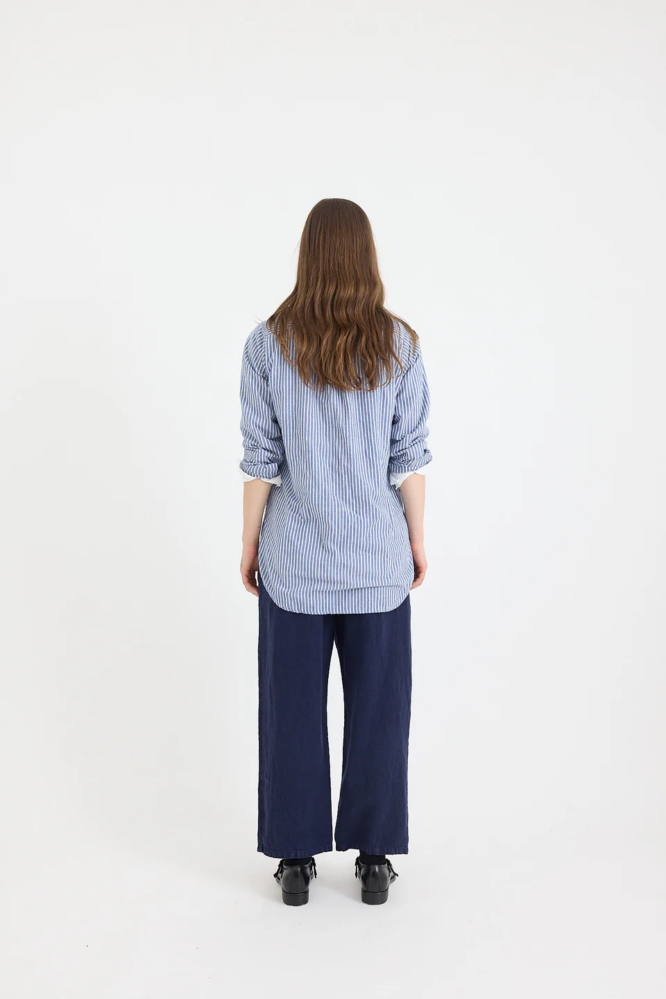 Metta Melbourne - Iris Classic Shirt Cotton Stripes - Image 4